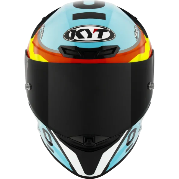 KYT TT Revo Leopard Replica Spaniard Gloss Helmet