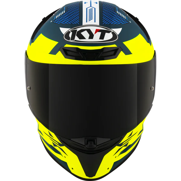KYT TT Revo Fuselage Yellow Matt Helmet