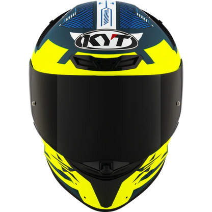 KYT TT Revo Fuselage Yellow Matt Helmet
