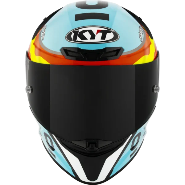 KYT TT Revo Leopard Replica Spaniard Gloss Helmet