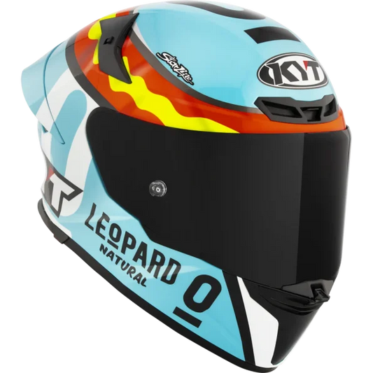 KYT TT Revo Leopard Replica Spaniard Gloss Helmet