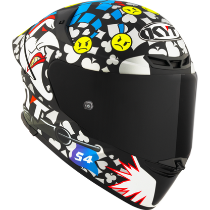 KYT TT Revo Riccardo Rossi 2022 Replica Matt Helmet