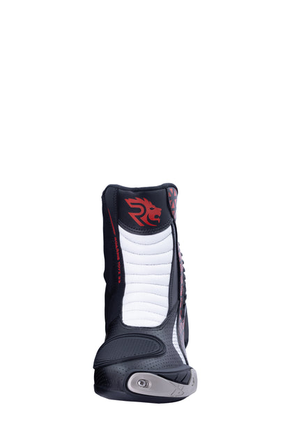 Roaring Toyz 33 Blazekin Red Black Short Racing Boots