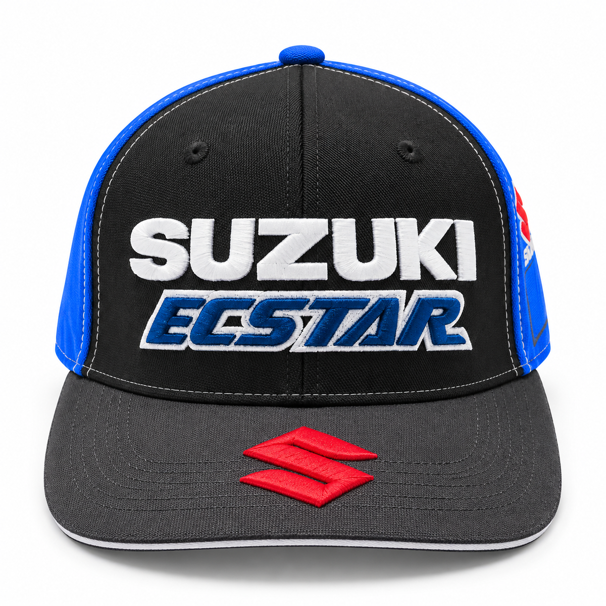 Suzuki Ecstar Black & Blue Racing Printed Cap