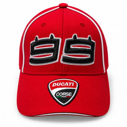 Ducati Corse 99 Red Racing Printed Cap