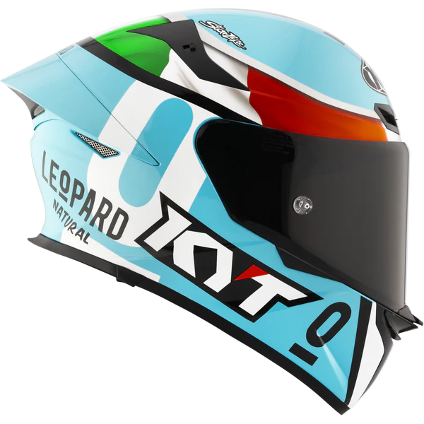 KYT TT-Revo Leopard Tricolore