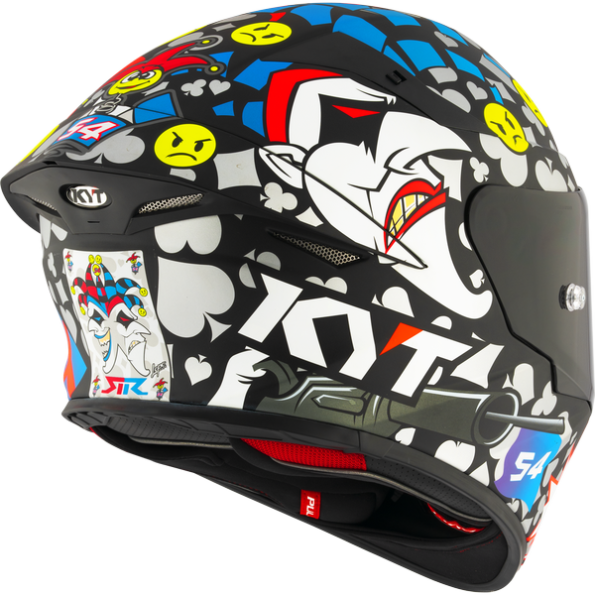 KYT TT Revo Riccardo Rossi 2022 Replica Matt Helmet