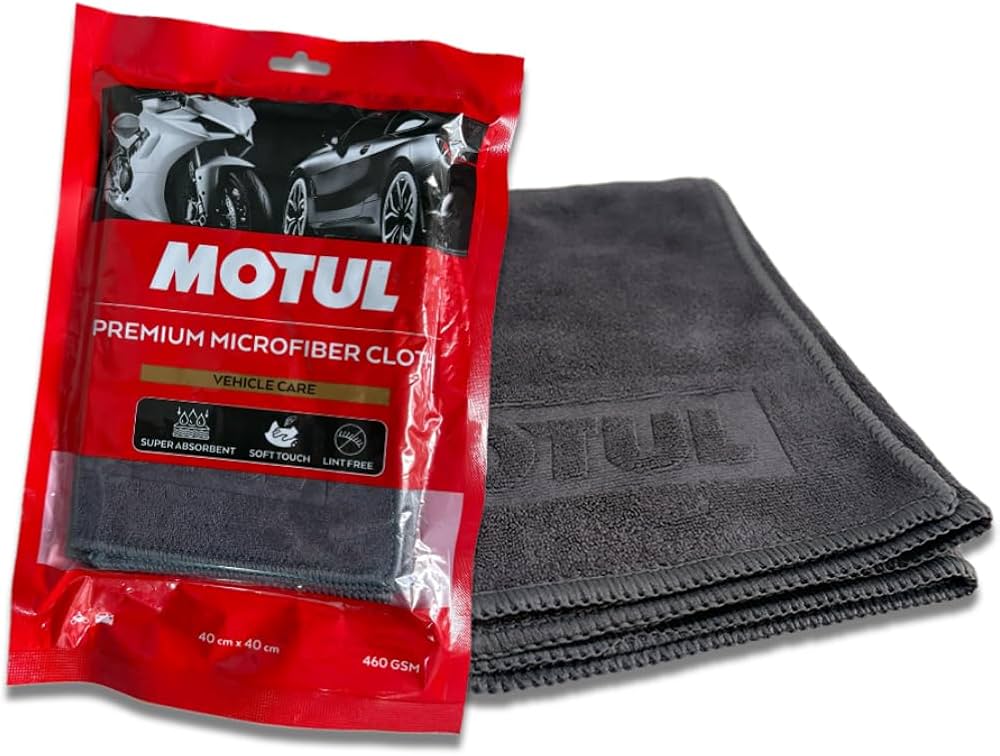 MOTUL PREMIUM MICROFIBRE CLOTH-1 PCS Combo