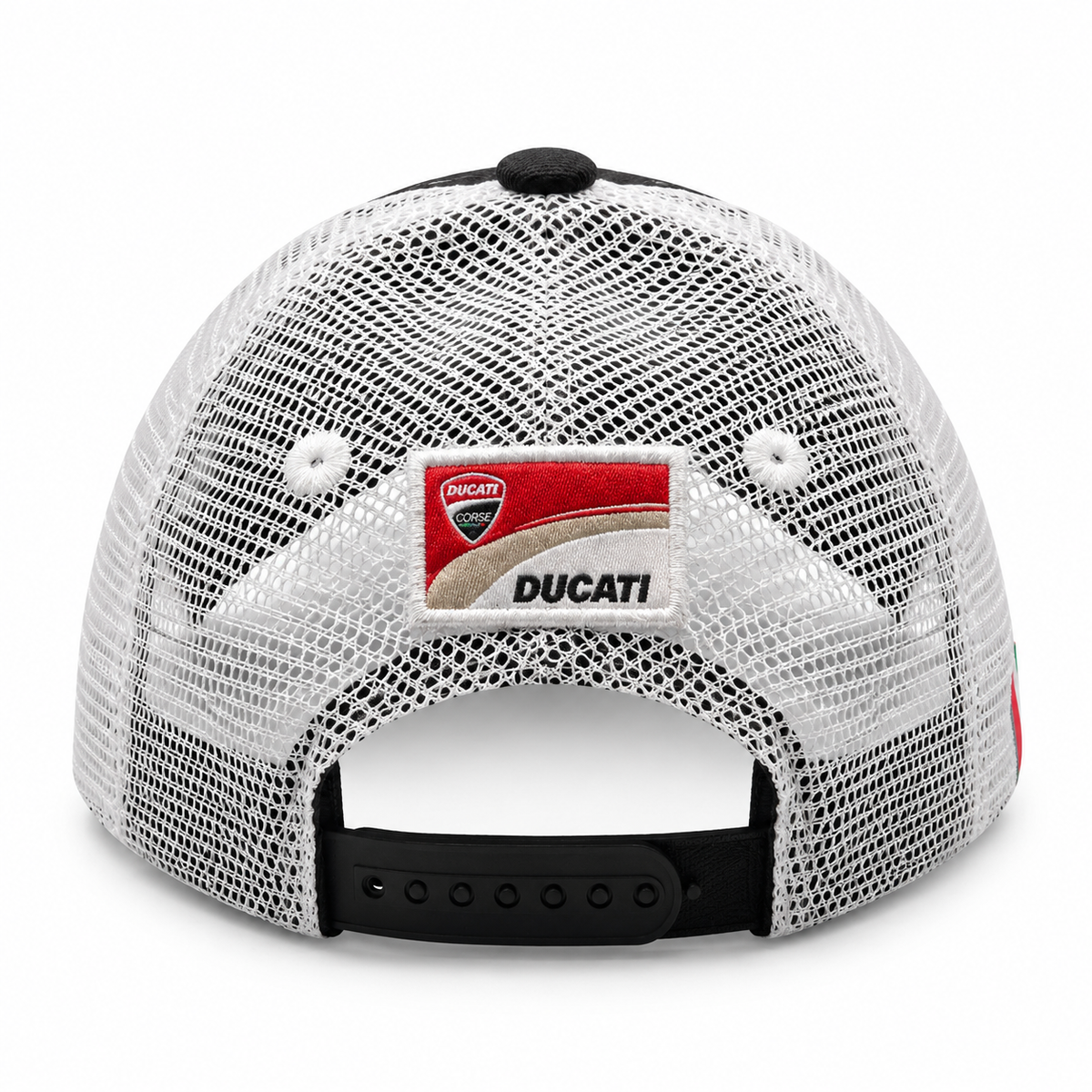 Ducati Corse Black & Silver Wave Printed Cap