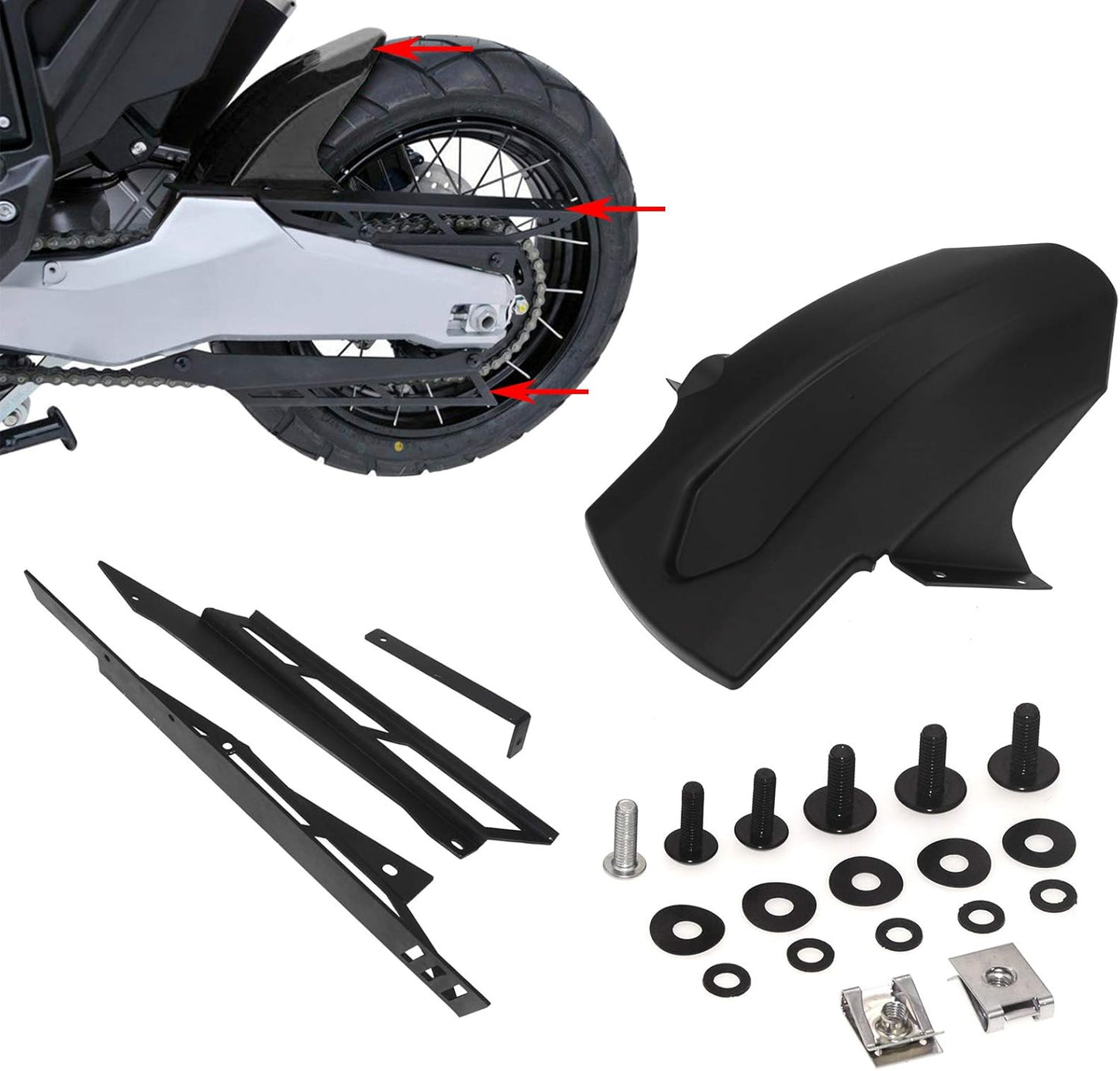 Chain Cover With Reae Fender For XADV 750