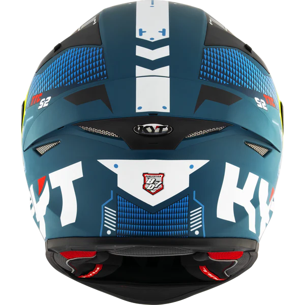 KYT TT Revo Fuselage Yellow Matt Helmet