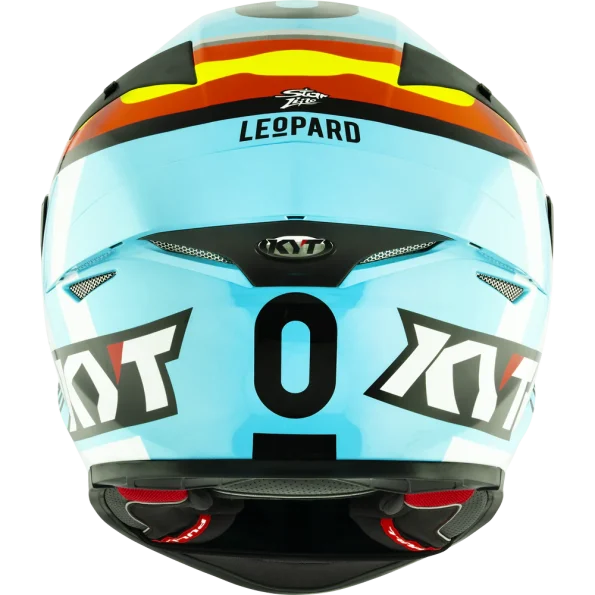 KYT TT Revo Leopard Replica Spaniard Gloss Helmet