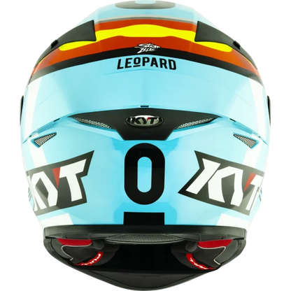 KYT TT Revo Leopard Replica Spaniard Gloss Helmet