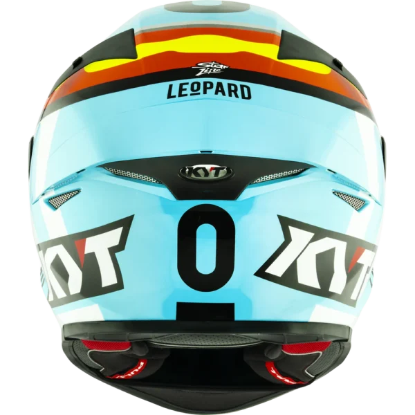 KYT TT Revo Leopard Replica Spaniard Gloss Helmet
