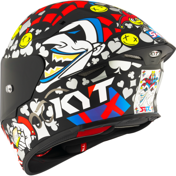 KYT TT Revo Riccardo Rossi 2022 Replica Matt Helmet