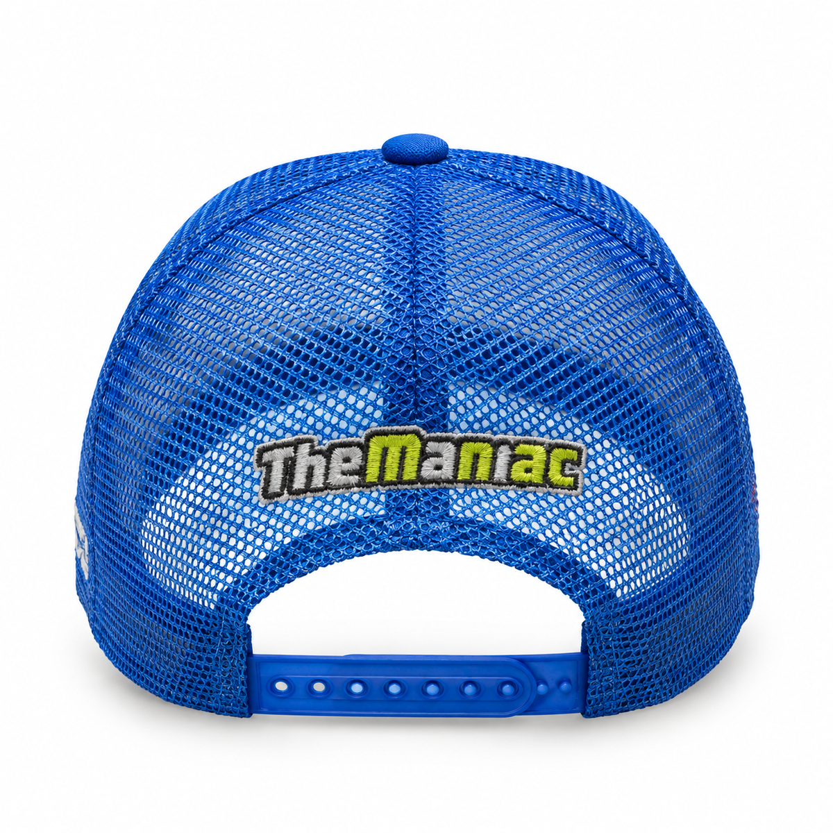 Suzuki Ecstar Blue & Neon Green Peak Printed Cap