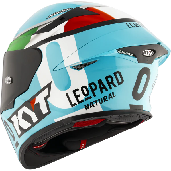 KYT TT-Revo Leopard Tricolore