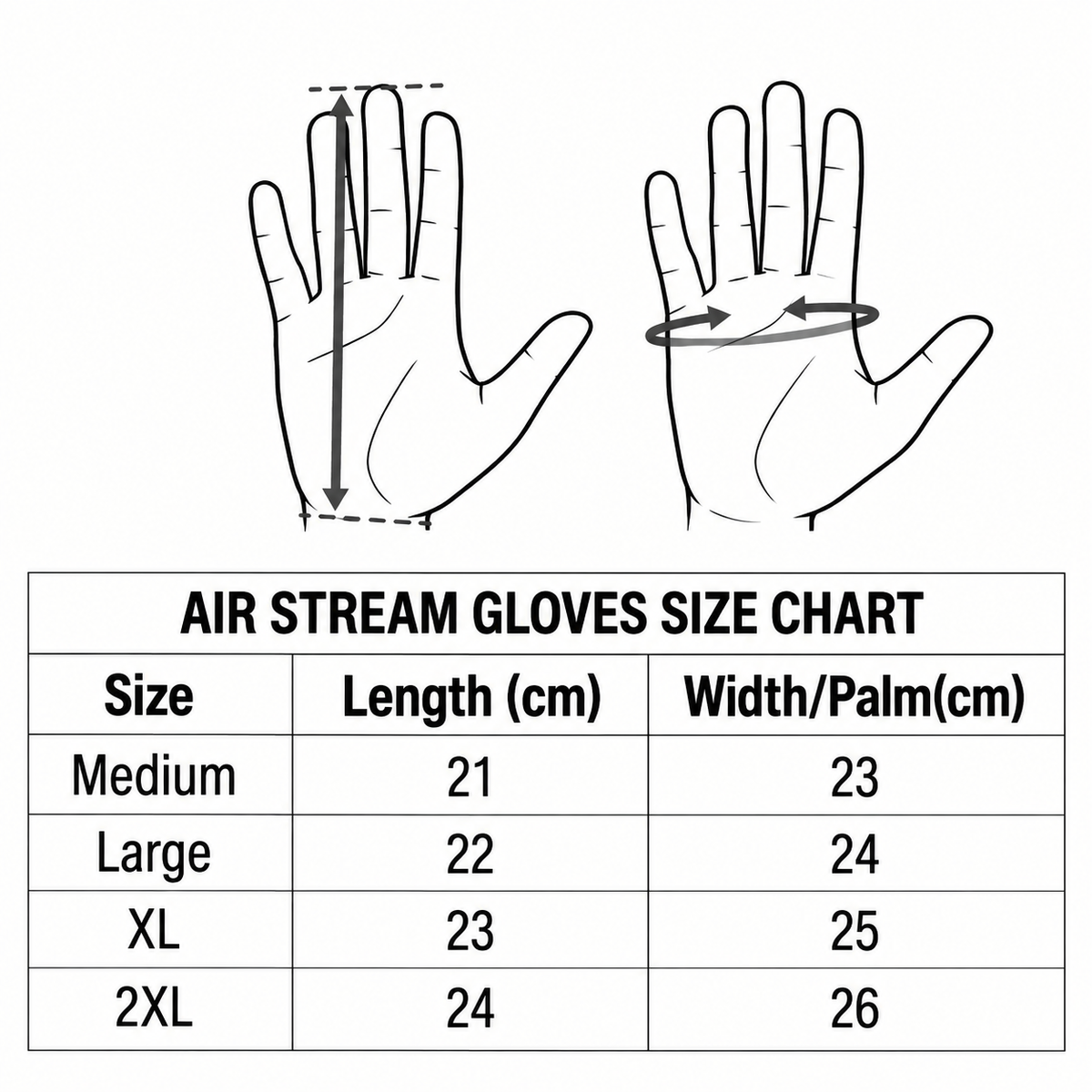 Axor Airstream Riding Gloves