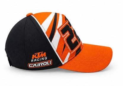 KTM 222 Orange Graphic Printed Cap