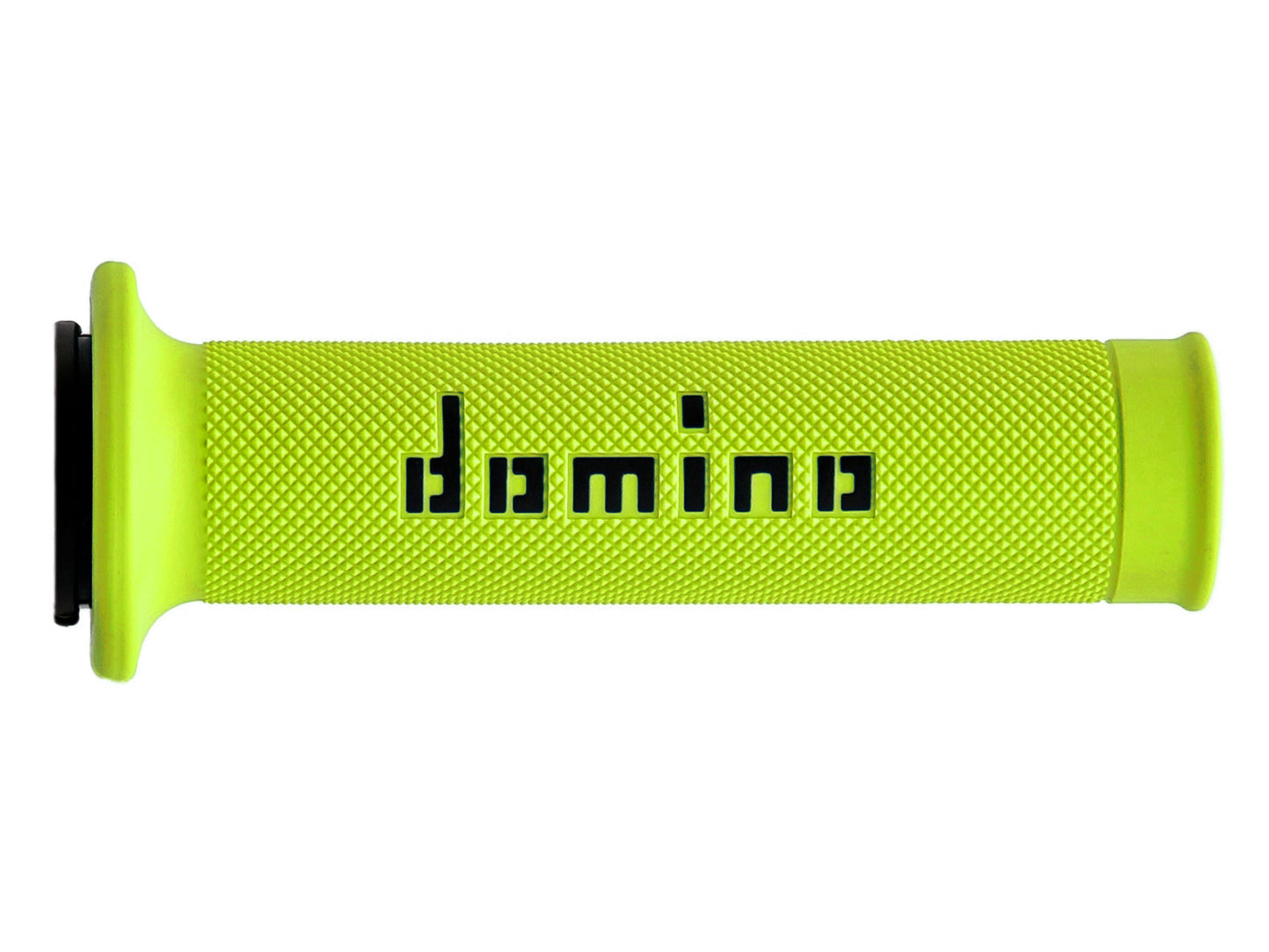 DOMINO ROAD RACING HANDLE GRIPS YELLOW FLUO/BLACK