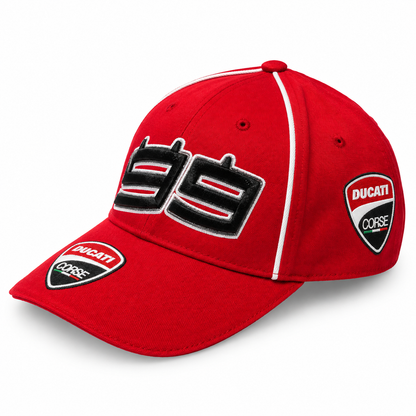Ducati Corse 99 Red Racing Printed Cap