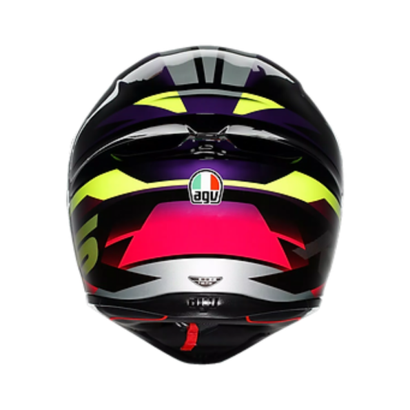 AGV K1S HELMET FASTLAP BLACK PURPLE PINK GLOSS
