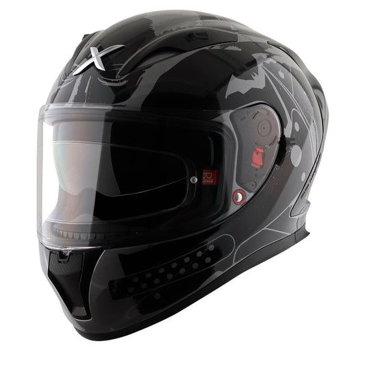 AXOR Street DC Batman Helmet Anthracite Black