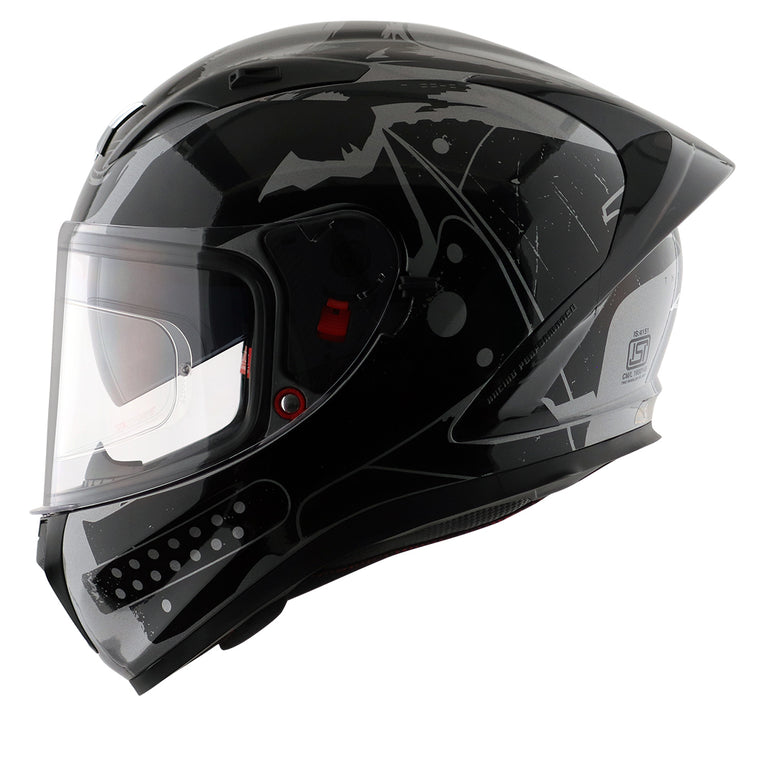 AXOR Street DC Batman Helmet Anthracite Black