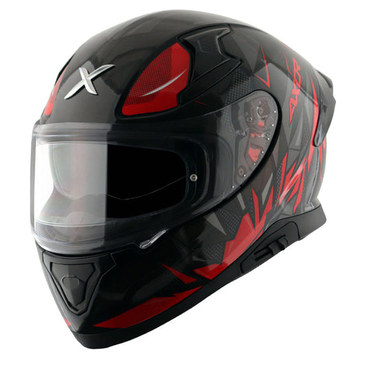 Axor Apex Hunter Helmet BLACK RED