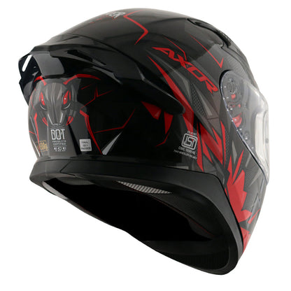 Axor Apex Hunter Helmet BLACK RED