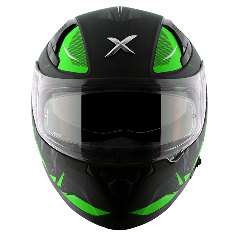 Axor Apex Hunter Helmet DULL BLACK NEON GREEN