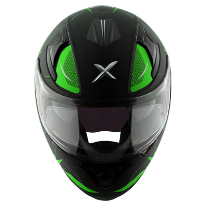 Axor Apex Hunter Helmet DULL BLACK NEON GREEN
