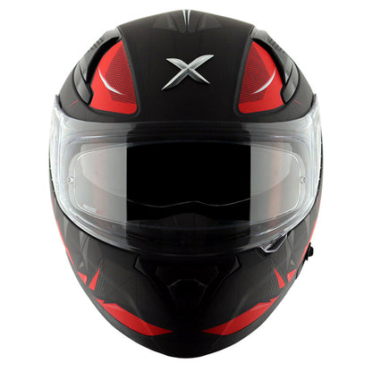 Axor Apex Hunter Helmet DULL BLACK RED