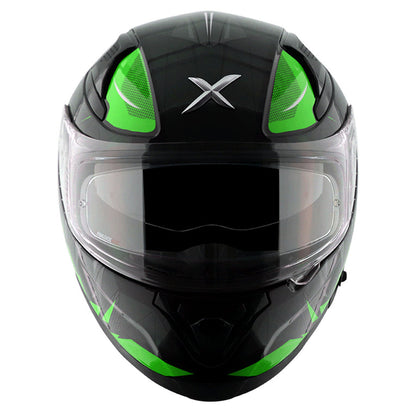 Axor Apex Hunter Helmet BLACK NEON GREEN