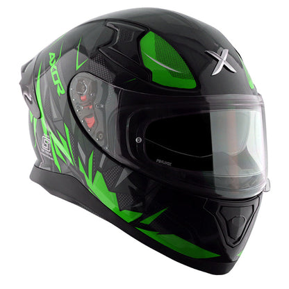 Axor Apex Hunter Helmet BLACK NEON GREEN