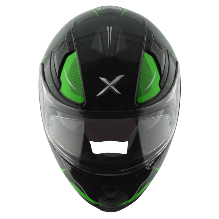 Axor Apex Hunter Helmet BLACK NEON GREEN