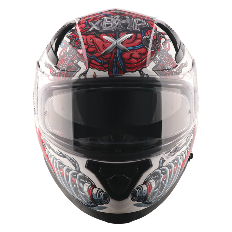 Axor xBhp Bionic Helmet White Red