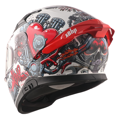 Axor xBhp Bionic Helmet White Red