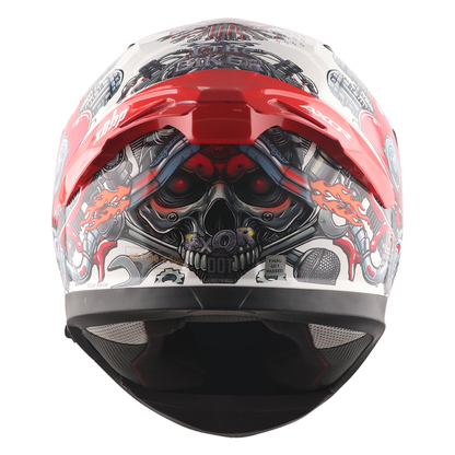 Axor xBhp Bionic Helmet White Red