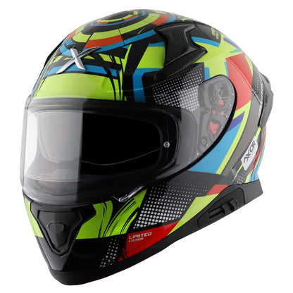 Axor Apex Vivid Helmet Black Neon Yellow