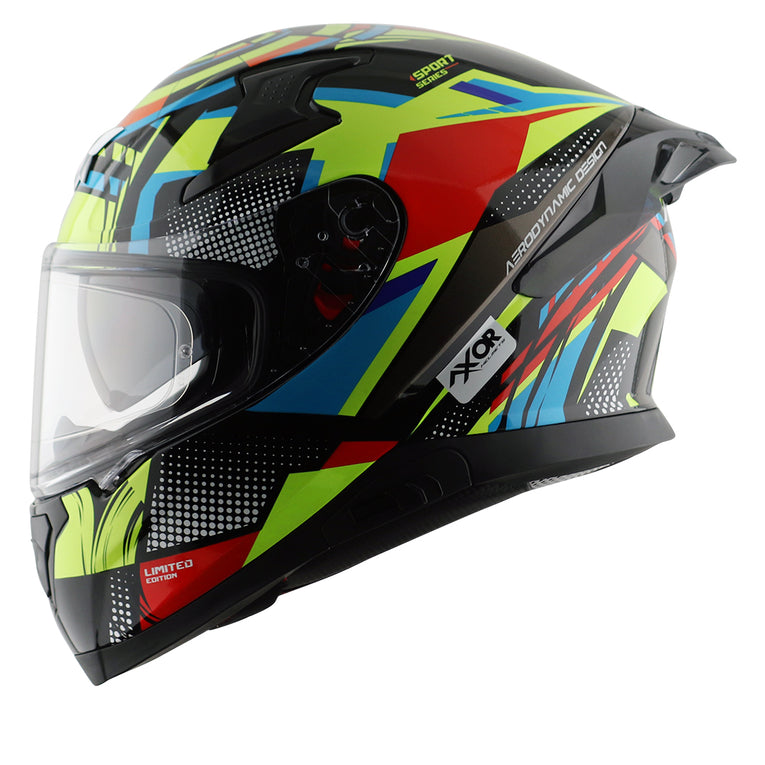 Axor Apex Vivid Helmet Black Neon Yellow
