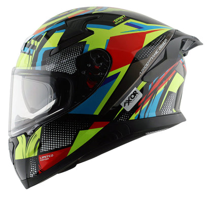 Axor Apex Vivid Helmet Black Neon Yellow
