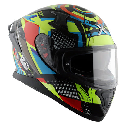 Axor Apex Vivid Helmet Black Neon Yellow
