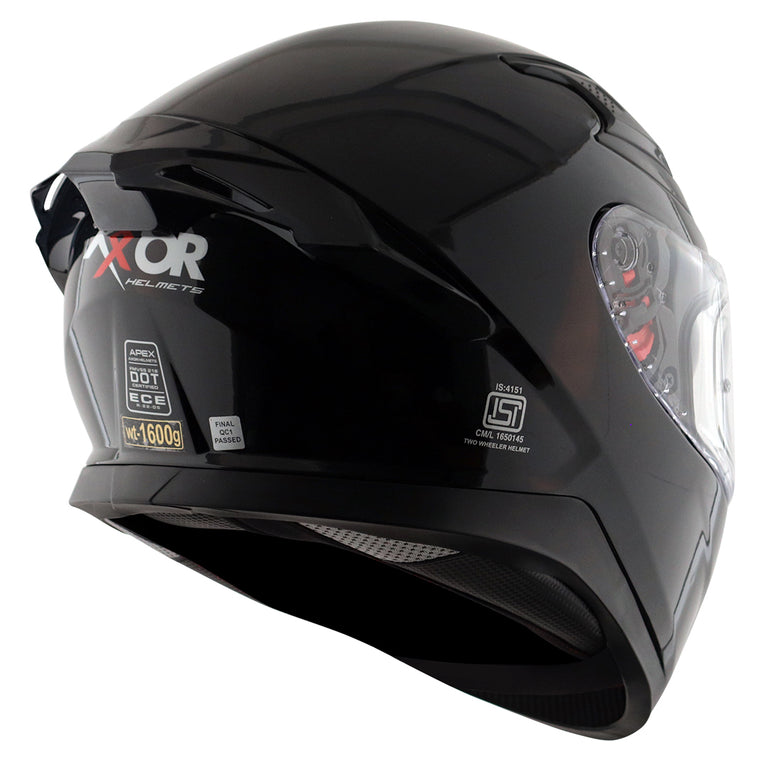 Axor Apex Solid Color Helmet BLACK