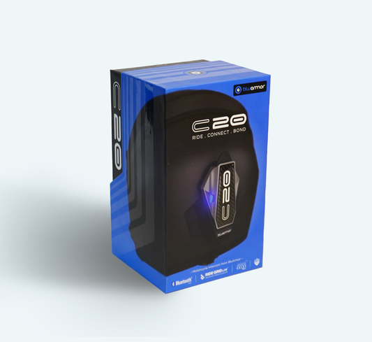 Bluarmor C20 Helmet Mesh Intercom Communication Device