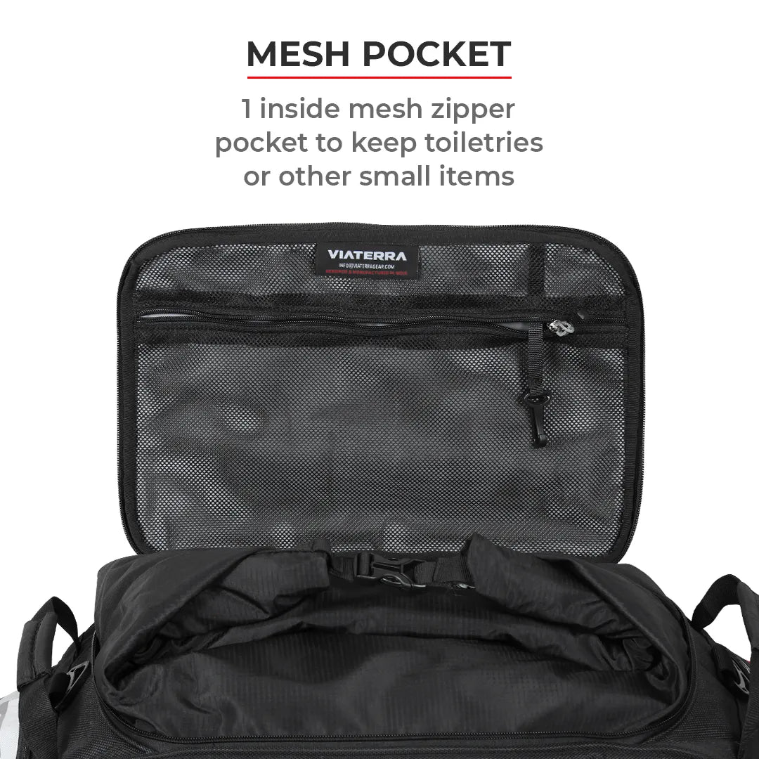 ViaTerra Claw - 100% Waterproof motorcycle tailbag (Universal)