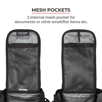 VIATERRA CONDOR 2UP - 100% WATERPROOF MOTORCYCLE SADDLE BAGS