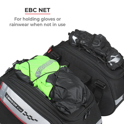 VIATERRA CONDOR 2UP - 100% WATERPROOF MOTORCYCLE SADDLE BAGS