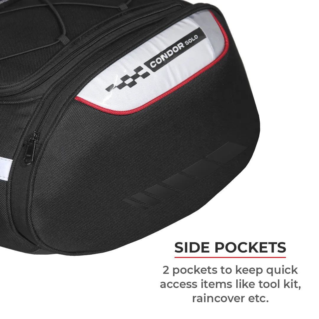 VIATERRA CONDOR SOLO - 100% WATERPROOF MOTORCYCLE SADDLEBAGS
