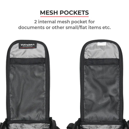 VIATERRA CONDOR SOLO - 100% WATERPROOF MOTORCYCLE SADDLEBAGS